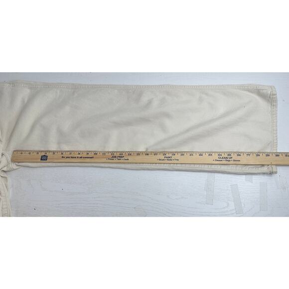 Wrangler Unbound Vanilla Wide Leg Jeans Beige Mid Rise Western Casual Cowgirl 27 - Picture 6 of 9